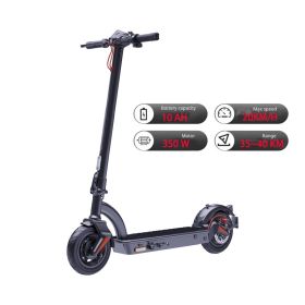 10inch Electric Scooter 36V 10H 350W For Adults Foldable Commuting Escooter, Max Speed 12.5mph & Range 25 Miles, 220Lbs Max Load