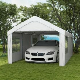 10' x 20' Carport (Option: White-1950x380x270 mm)
